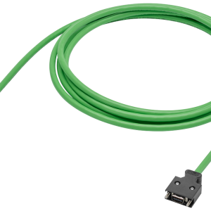 Prefabricated signal cable for absolute encoder